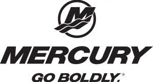 Black and White Merucry Logo